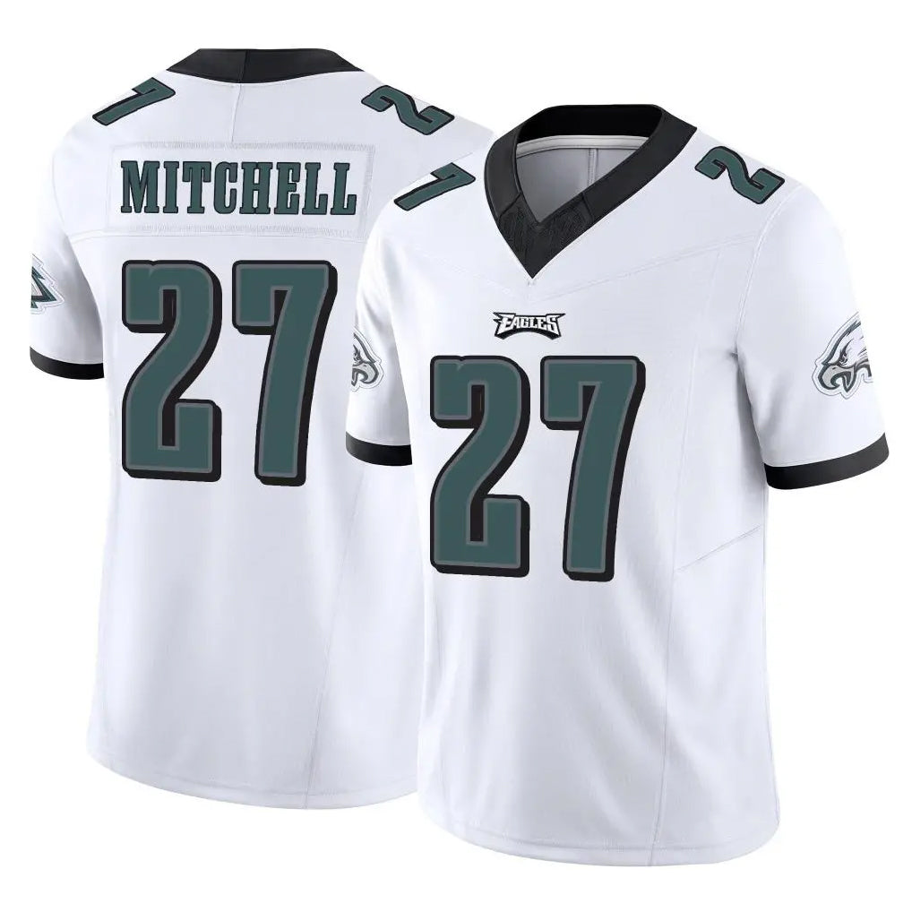 P.Eagles #27 Quinyon Mitchell Player White Limited Vapor F.U.S.E. Home Game BALCE Stitched Jerseys