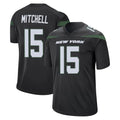 NY.Jets #15 Adonai Mitchell Player Stealth Black Home Game BALCE Stitched Jerseys