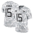 T.Titans #15 Keldric Faulk Player Arctic Camo Limited Salute to Service Home Game BALCE Stitched Jerseys