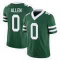 NY.Jets #0 Braelon Allen Player Green Legacy Limited Vapor F.U.S.E. Home Game BALCE Stitched Jerseys