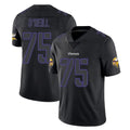 M.Vikings #75 Brian O'Neill Player Black Impact LImited Home Game BALCE Stitched Jerseys