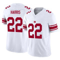 NY.Giants #22 Najee Harris Player White Limited Vapor F.U.S.E. Home Game BALCE Stitched Jerseys