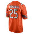 C.Bears #25 Kyle Monangai Player Orange Home Game BALCE Stitched Jerseys
