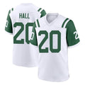 NY.Jets #20 Breece Hall Player White Classic Home Game BALCE Stitched Jerseys