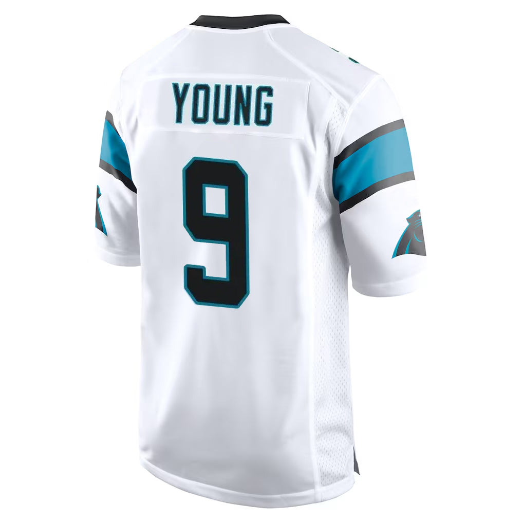 C.Panthers #9 Bryce Young Player White Game BALCE Stitched Jerseys