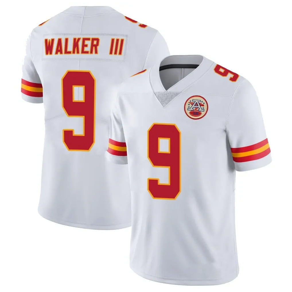 KC.Chiefs #9 Kenneth Walker III Player White Limited Vapor Untouchable Home Game BALCE Stitched Jerseys