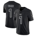 LV.Raiders #1 Tre Tucker Player Black Limited Black Impact Home Game BALCE Stitched Jerseys