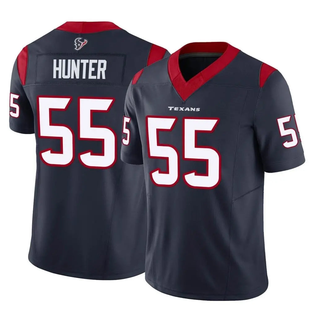 H.Texans #55 Danielle Hunter Player Navy Limited Vapor F.U.S.E. Home Game BALCE Stitched Jerseys