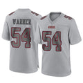 SF.49ers #54 Fred Warner Player Gray Atmosphere Fashion Home Game BALCE Stitched Jerseys