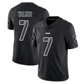 LV.Raiders #7 Quay Walker Player Black Limited Black Impact Home Game BALCE Stitched Jerseys