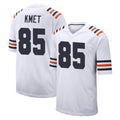 C.Bears #85 Cole Kmet Player White Classic Home Game BALCE Stitched Jerseys