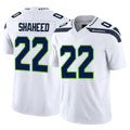 S.Seahawks #22 Rashid Shaheed Player White Limited Vapor F.U.S.E. Home Game BALCE Stitched Jerseys
