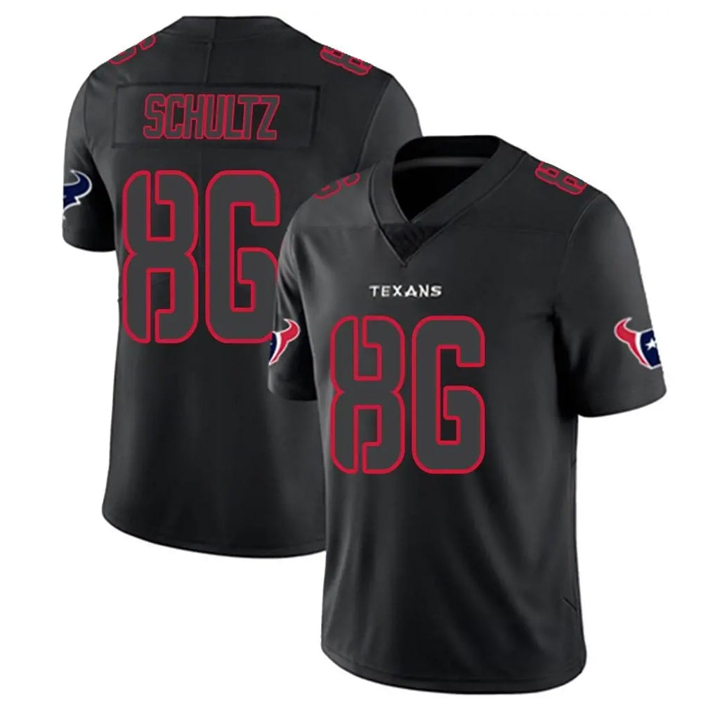 H.Texans #86 Dalton Schultz Player Black Impact Limited Game BALCE Stitched Jerseys