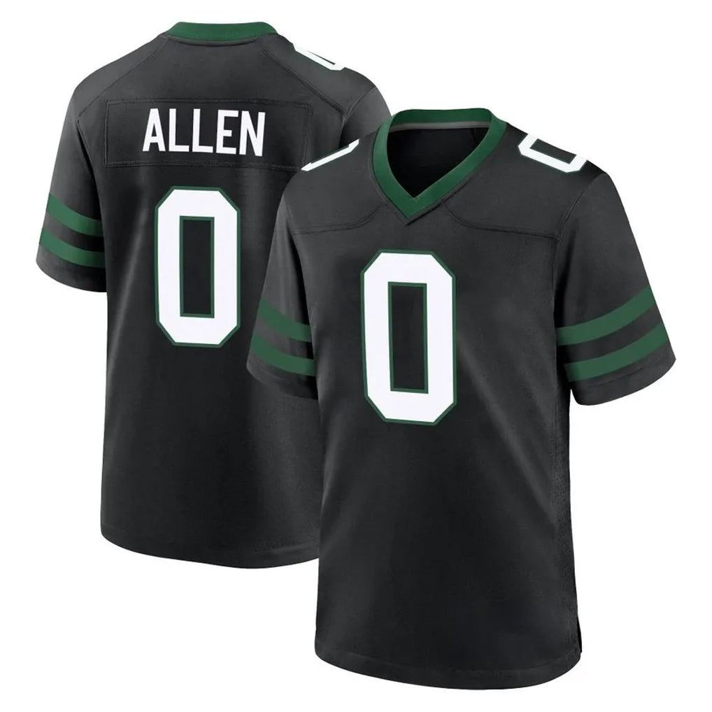 NY.Jets #0 Braelon Allen Player Black Legacy Home Game BALCE Stitched Jerseys
