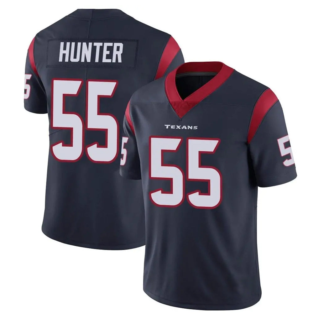 H.Texans #55 Danielle Hunter Player Navy Limited Vapor Untouchable Home Game BALCE Stitched Jerseys