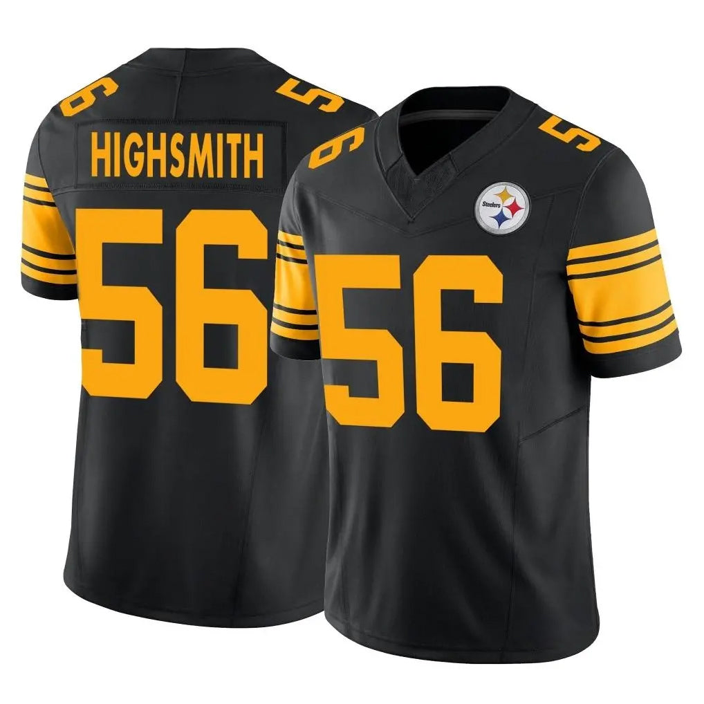 P.Steelers #56 Alex Highsmith Player Black Limited 2nd Alternate Vapor F.U.S.E. Home Game BALCE Stitched Jerseys