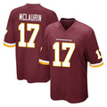 W.Commanders #17 Terry Mclaurin Player Burgundy Team Color Home Game BALCE Stitched Jerseys