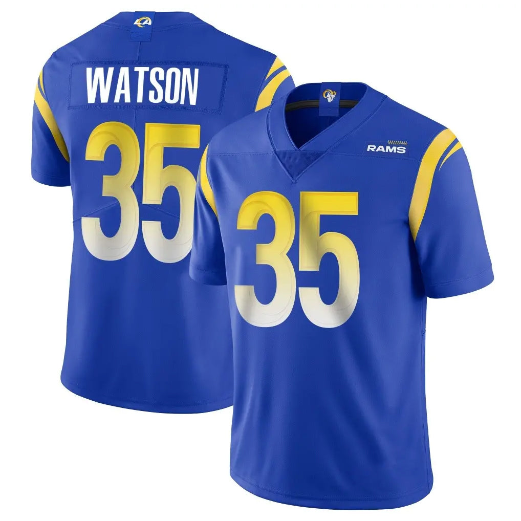 LA.Rams #35 Jaylen Watson Player Royal Limited Vapor Untouchable Home Game BALCE Stitched Jerseys