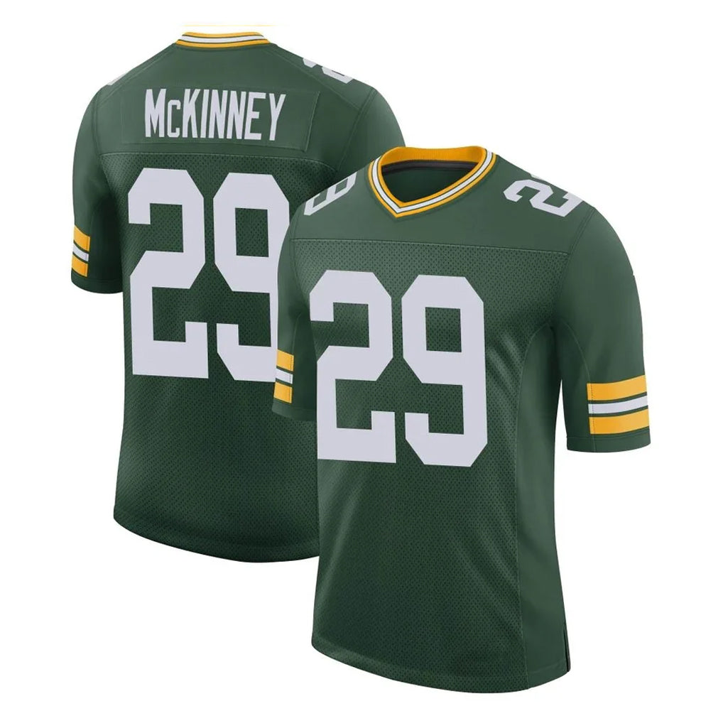 GB.Packers #29 Xavier McKinney Player Green Limited Classic Home Game BALCE Stitched Jerseys