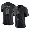 IN.Colts #0 Camryn Bynum Player Black Reflective Limited Game BALCE Stitched Jerseys