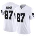 LV.Raiders #87 Michael Mayer Player White Limited Vapor F.U.S.E. Home Game BALCE Stitched Jerseys