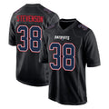 NE.Patriots #38 Rhamondre Stevenson Player Carbon Fashion Limited Home Game BALCE Stitched Jerseys