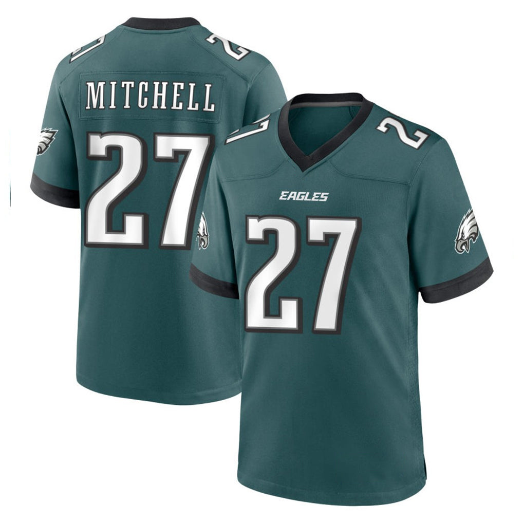 P.Eagles #27 Quinyon Mitchell Player Green Home Game BALCE Stitched Jerseys