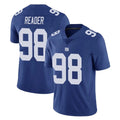 NY.Giants #98 DJ Reader Player Royal Limited Vapor Untouchable Home Game BALCE Stitched Jerseys