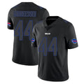 B.Bills #44 Joe Andreessen Player Black Impact Limited Home Game BALCE Stitched Jerseys