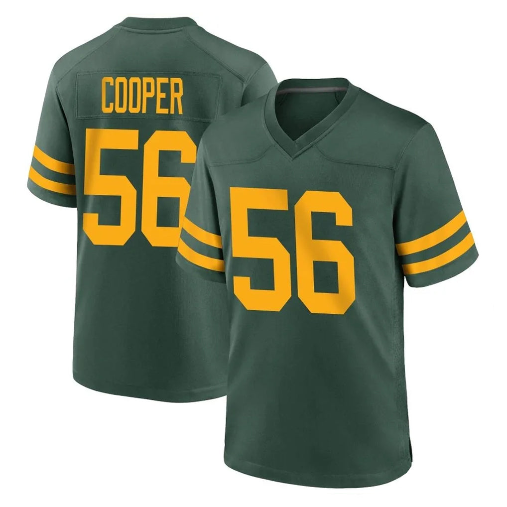 GB.Packers #56 Edgerrin Cooper Player Green Alternate Home Game BALCE Stitched Jerseys