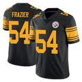 P.Steelers #54 Zach Frazier Player Black Limited Color Rush Home Game BALCE Stitched Jerseys