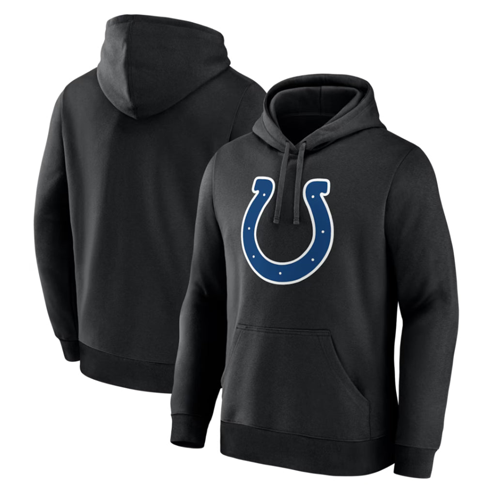 IN.Colts ## Colts Blank Player Black Logo Pullover Hoodie Limited BALCE Stitched Jerseys